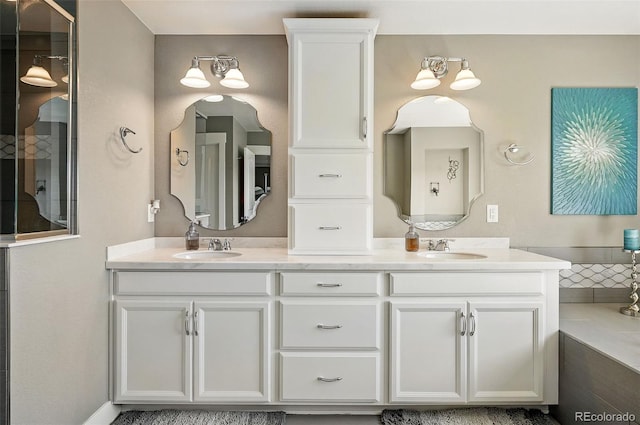 7949 S Elk Way, Aurora, CO 80016 - full bathroom with double vanity