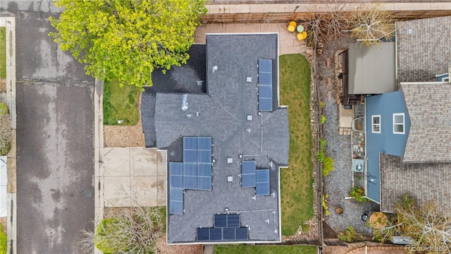 drone / aerial view