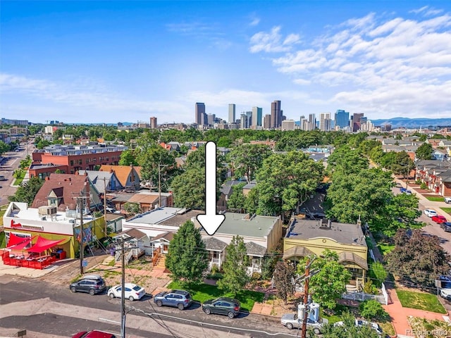 1024 34th St, Denver, CO 80205 - bird's eye view of city skyline