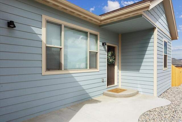 15626 Paintbrush St, Buena Vista, CO 81211 - doorway to property featuring a patio area