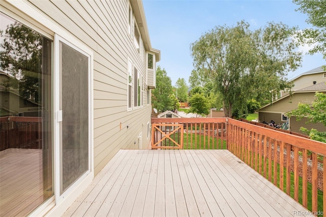 1477 Serene Dr, Erie, CO 80516 - view of wooden deck