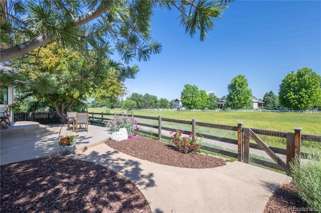 1376 Banner Cir, Erie, CO 80516 - view of yard featuring a patio