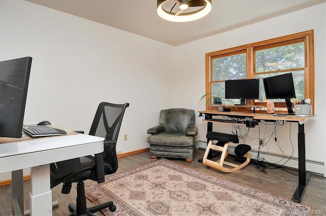 510 Crossman Ave, Buena Vista, CO 81211 - office space featuring wood finished floors and baseboards