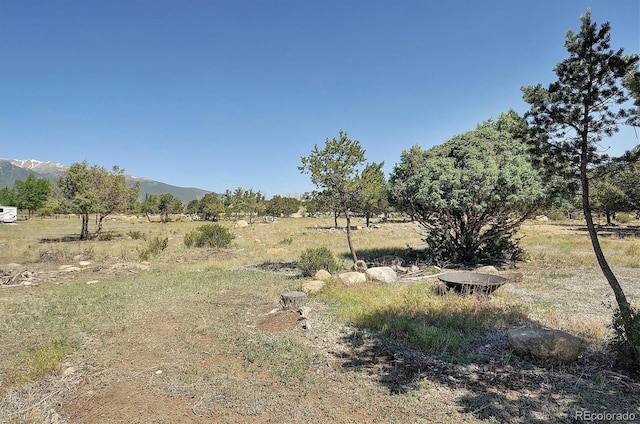 510 Crossman Ave, Buena Vista, CO 81211 - view of yard with a mountain view and a view of rural / pastoral area