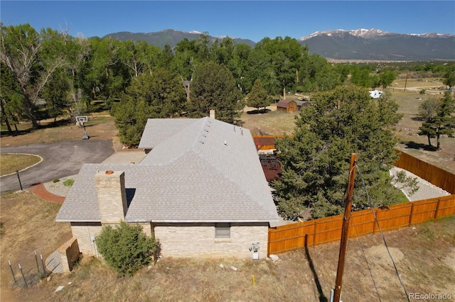 510 Crossman Ave, Buena Vista, CO 81211 - aerial view of property and surrounding area with a mountainous background