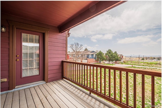 2552 W 82nd Ln Unit C, Westminster, CO 80031 - deck with a residential view