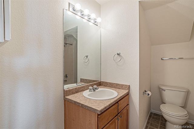 2552 W 82nd Ln Unit C, Westminster, CO 80031 - full bath featuring vanity, tile patterned flooring, and a shower