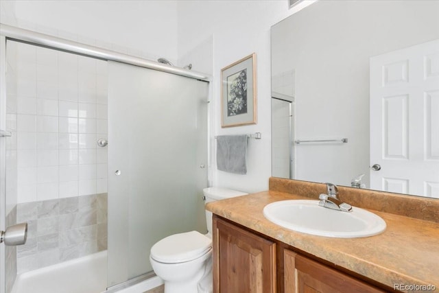 3862 E 127th Ln, Thornton, CO 80241 - full bath with a shower stall and vanity