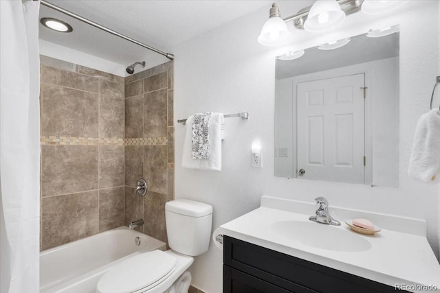 3862 E 127th Ln, Thornton, CO 80241 - full bathroom with vanity and shower / bath combo with shower curtain