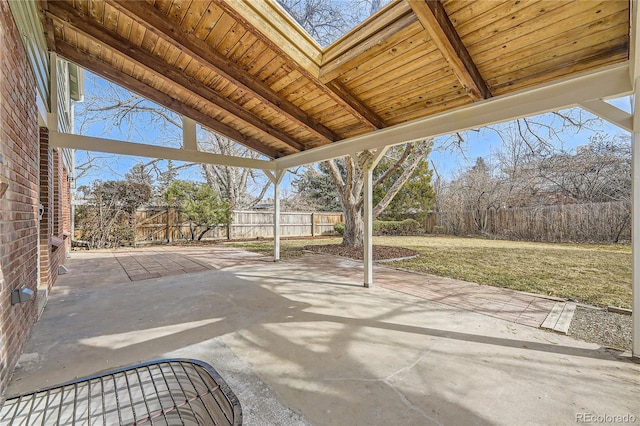 view of patio / terrace