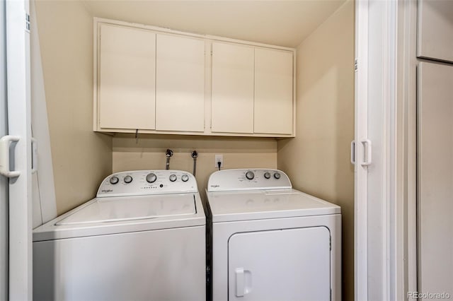 12632 W Virginia Ave, Lakewood, CO 80228 - washroom with washer and dryer and cabinet space