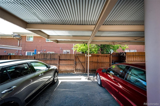 12632 W Virginia Ave, Lakewood, CO 80228 - covered parking lot with fence