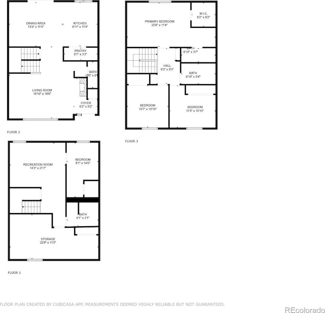 12632 W Virginia Ave, Lakewood, CO 80228 - home floor plan