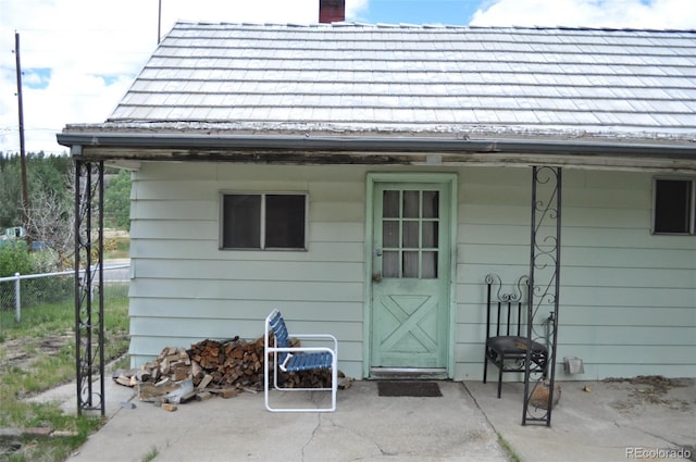 exterior space with a patio area