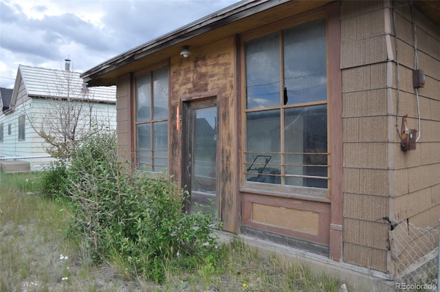 view of property entrance