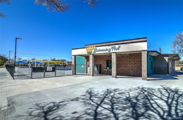 693 E Ave, Limon, CO 80828 - view of building exterior with fence