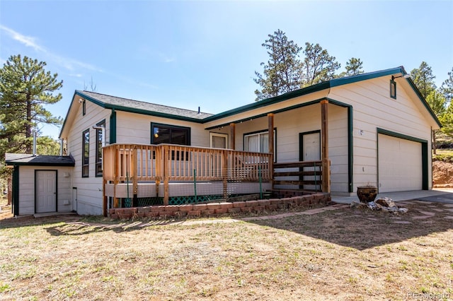 116 Schooley Rd, Bailey, CO 80421 - view of ranch-style home