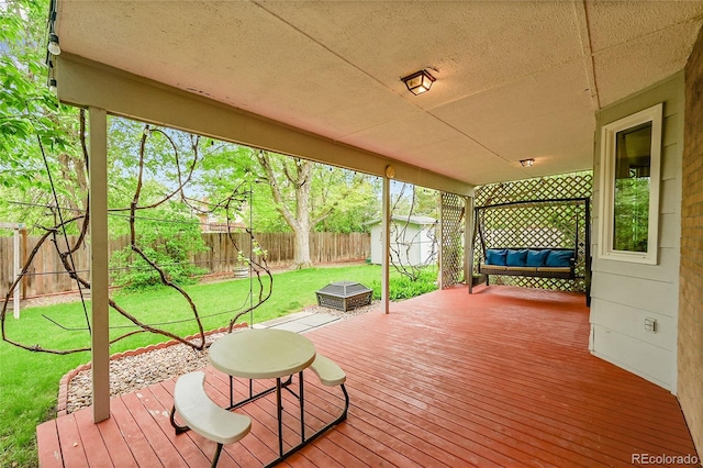 7439 S Depew St, Littleton, CO 80128 - view of deck