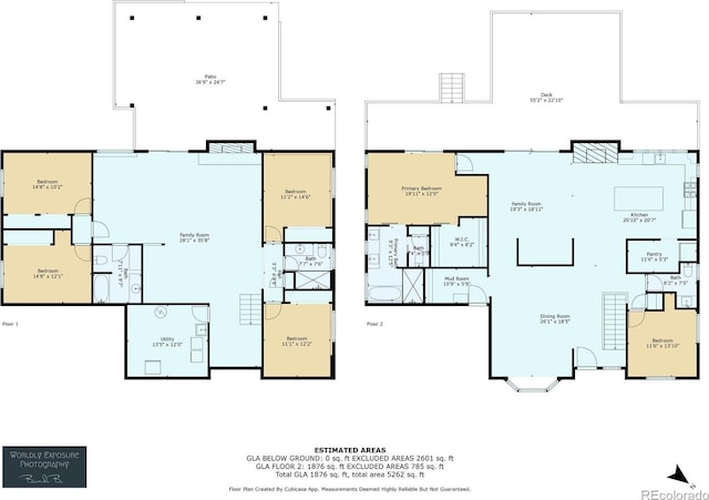 2231 Meadow Green Cir, Franktown, CO 80116 - view of floor plan / room layout
