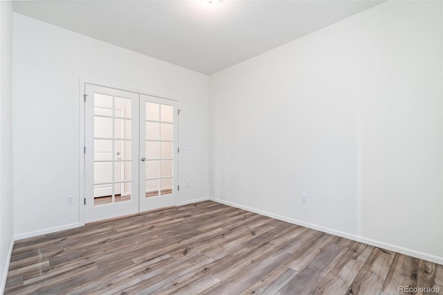 13412 E 110th Way, Commerce City, CO 80022 - unfurnished room with french doors and wood finished floors