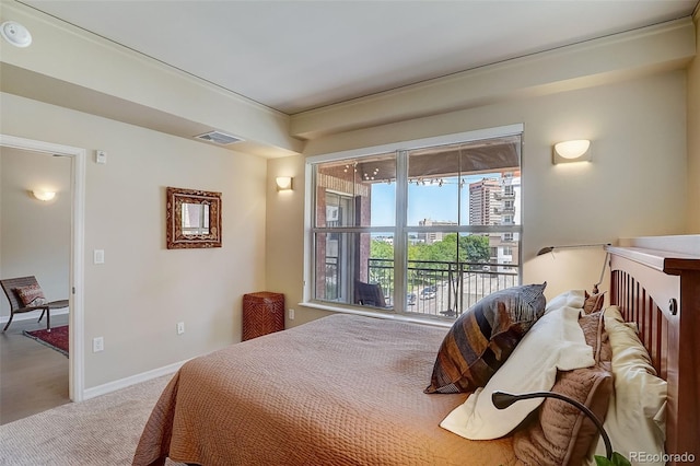 1975 Grant St Unit 501, Denver, CO 80203 - carpeted bedroom featuring baseboards