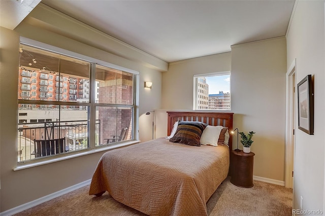 1975 Grant St Unit 501, Denver, CO 80203 - carpeted bedroom featuring baseboards