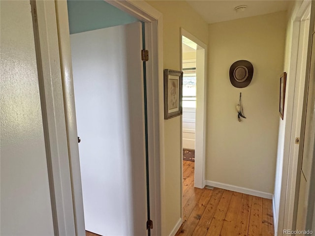 700 County Road 150, Westcliffe, CO 81252 - corridor featuring light wood-type flooring and baseboards