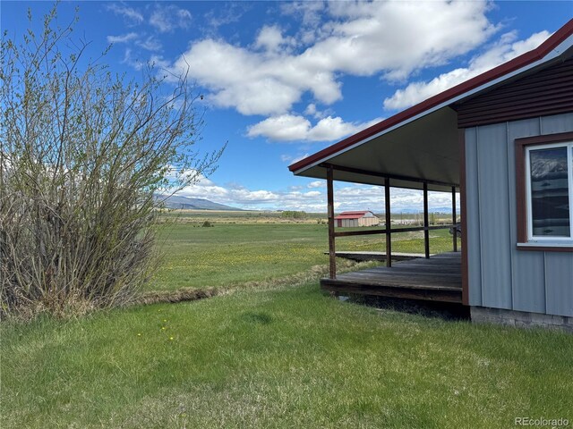 700 County Road 150, Westcliffe, CO 81252 - view of green lawn featuring a view of rural / pastoral area
