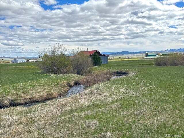 700 County Road 150, Westcliffe, CO 81252 - view of yard with an outbuilding and a mountain view