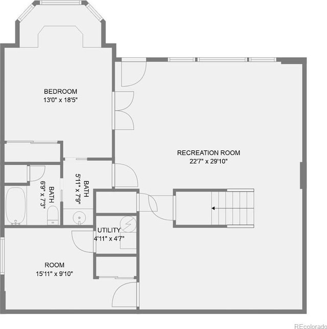 10529 Dacre Pl, Lone Tree, CO 80124 - view of home floor plan