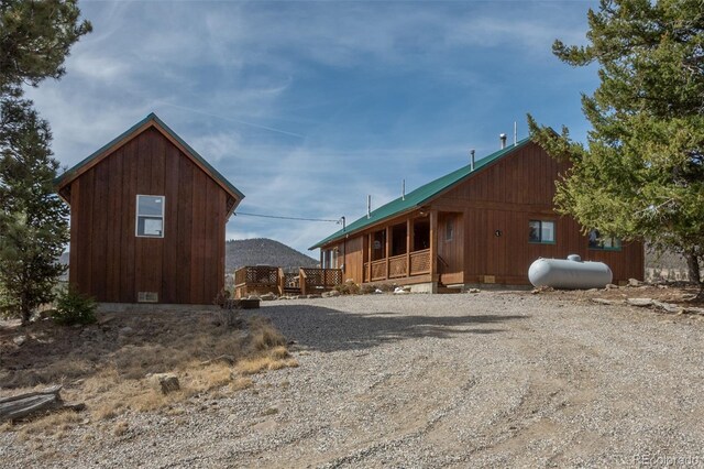 3750 Singletree Rd, Hartsel, CO 80449 - exterior space with crawl space and covered porch
