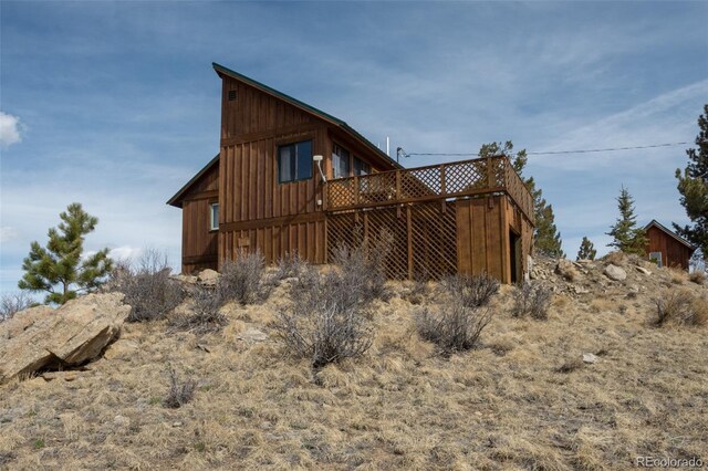3750 Singletree Rd, Hartsel, CO 80449 - view of home's exterior