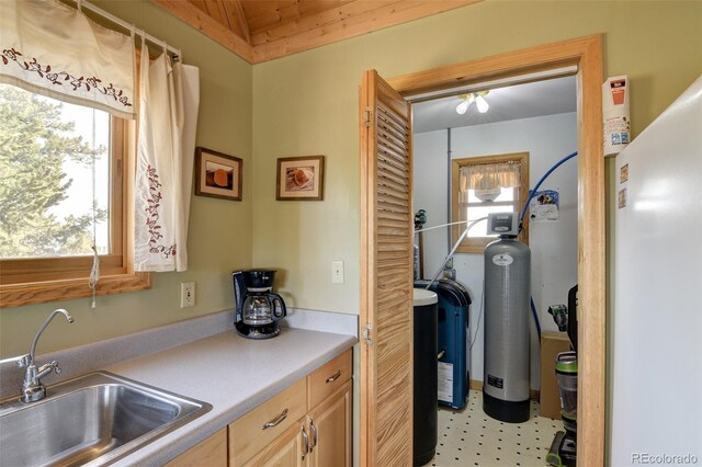 3750 Singletree Rd, Hartsel, CO 80449 - interior space with a sink and laundry area