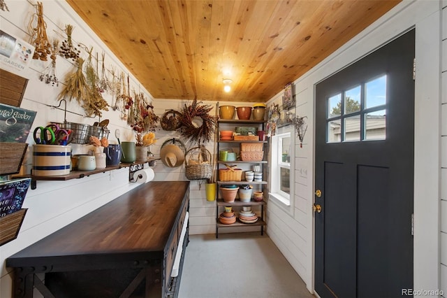 view of pantry