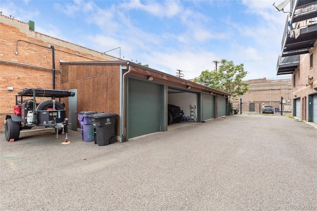 1203 24th St, Denver, CO 80205 - view of garage