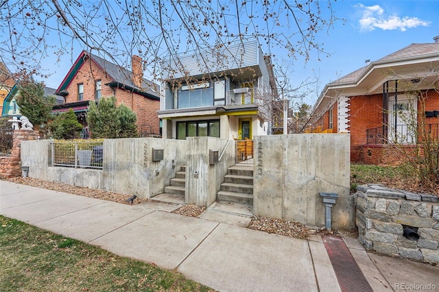 2223 W 34th Ave, Denver, CO 80211 - view of front of house featuring a balcony