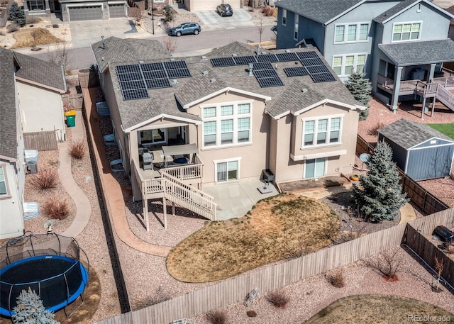 5279 Mount Cutler Ct, Colorado Springs, CO 80924 - birds eye view of property