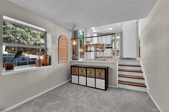 4782 E Costilla Ave, Centennial, CO 80122 - bar area featuring carpet floors, a textured ceiling, and baseboards