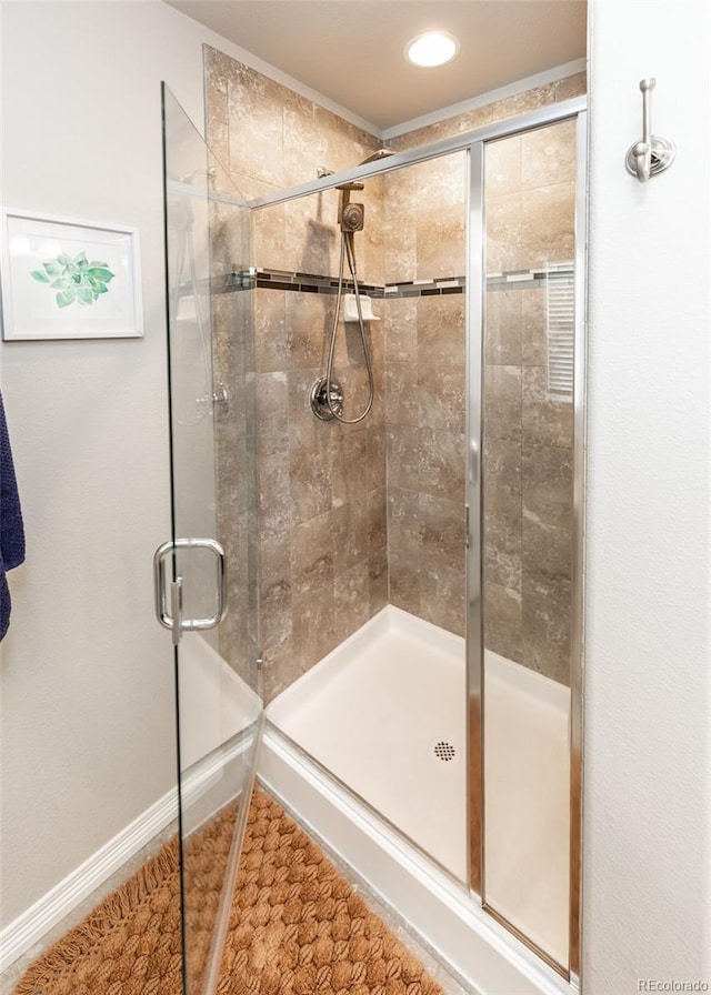 9835 Rubicon Dr, Colorado Springs, CO 80925 - full bathroom with a stall shower