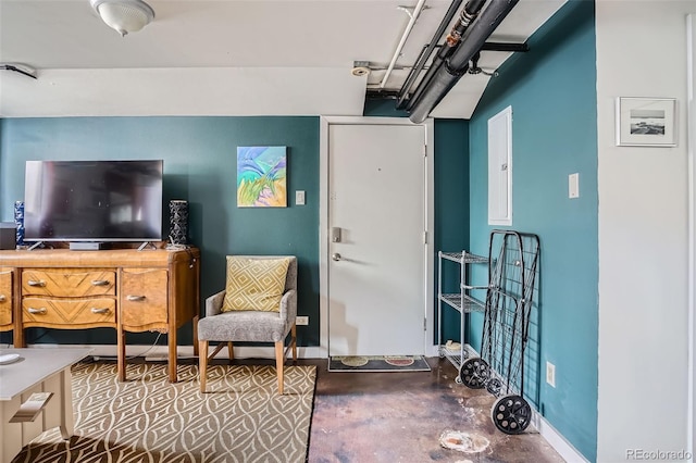 500 E 11th Ave Unit 101, Denver, CO 80203 - foyer with concrete floors
