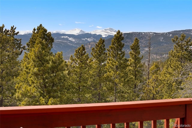property view of mountains