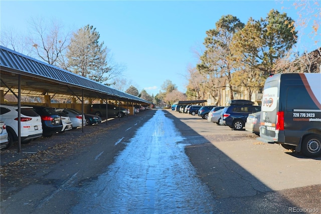 view of road