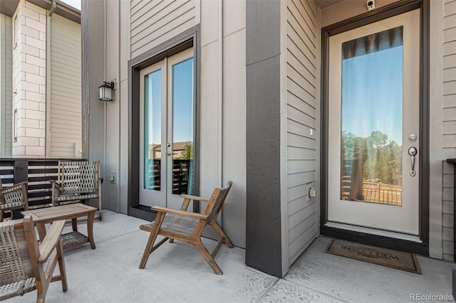 10524 Eby Cir, Lone Tree, CO 80124 - property entrance with french doors