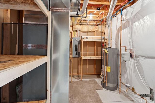 335 Mountain Brush, Colorado Springs, CO 80921 - utilities featuring water heater and electric panel