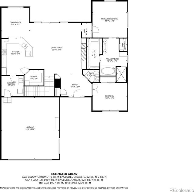 335 Mountain Brush, Colorado Springs, CO 80921 - property floor plan