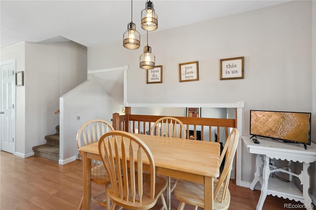 1853 S Zeno Way, Aurora, CO 80017 - dining room featuring wood finished floors and baseboards