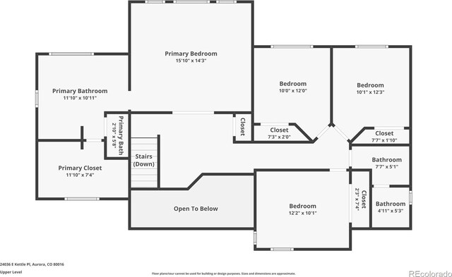 24036 E Kettle Pl, Aurora, CO 80016 - view of room layout
