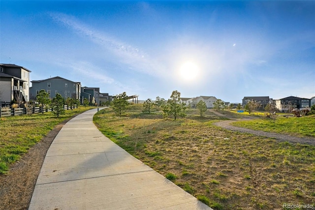 view of home's community featuring a residential view