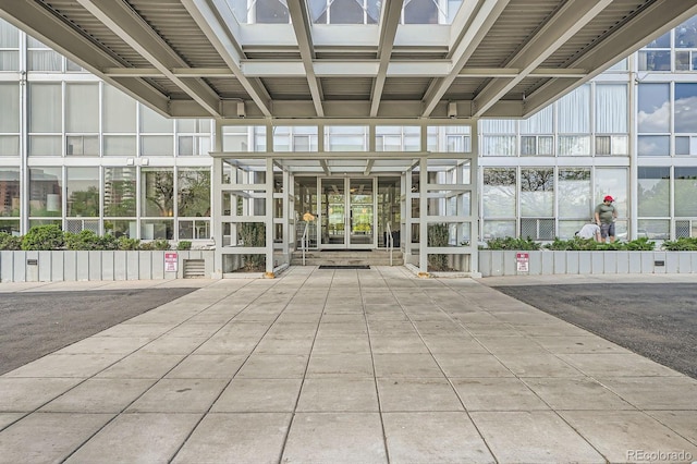3100 E Cherry Creek S Drive 404, Denver, CO 80209 - view of unfurnished sunroom
