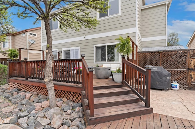 10475 E Abilene St, Commerce City, CO 80022 - wooden deck featuring area for grilling